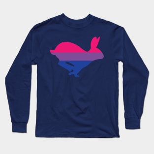 Pride Animals- Bisexual Rabbit Long Sleeve T-Shirt